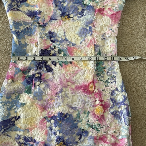 NWOT ASOS Floral Multicolor Dress - Picture 7 of 10